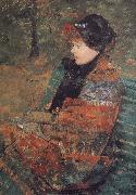 Mary Cassatt Artist France oil painting artist